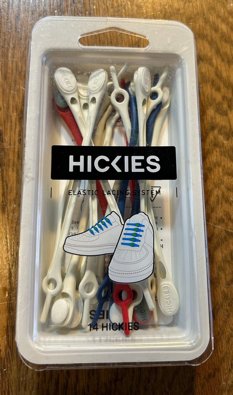Hickies Laces 17 pc Red White and Blue Sold out color combo